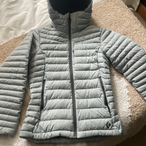 Black Diamond Access Down | Puffer - Hoody Jacket | Limestone | XS - Picture 4 of 9